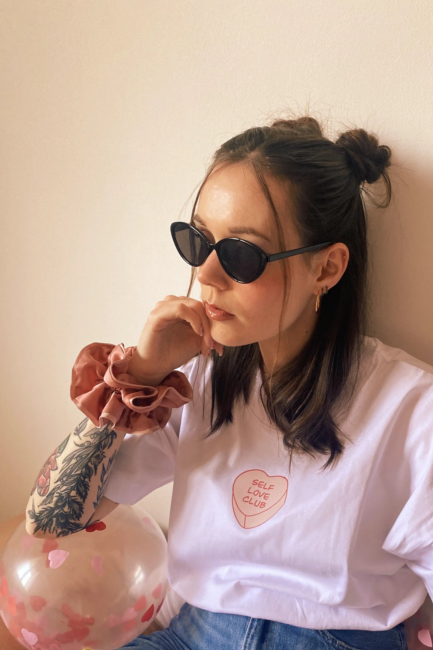 T-shirt Self Love Club 💗 - thepopcouture