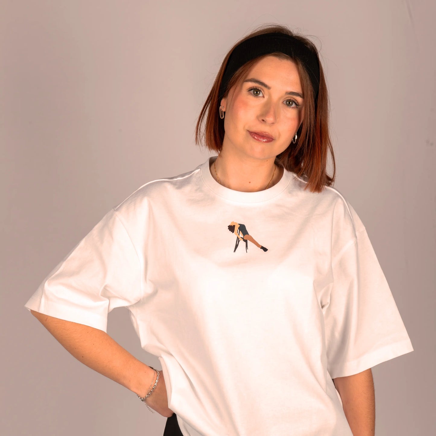 T-shirt loose en coton bio - Alex 👠 - thepopcouture