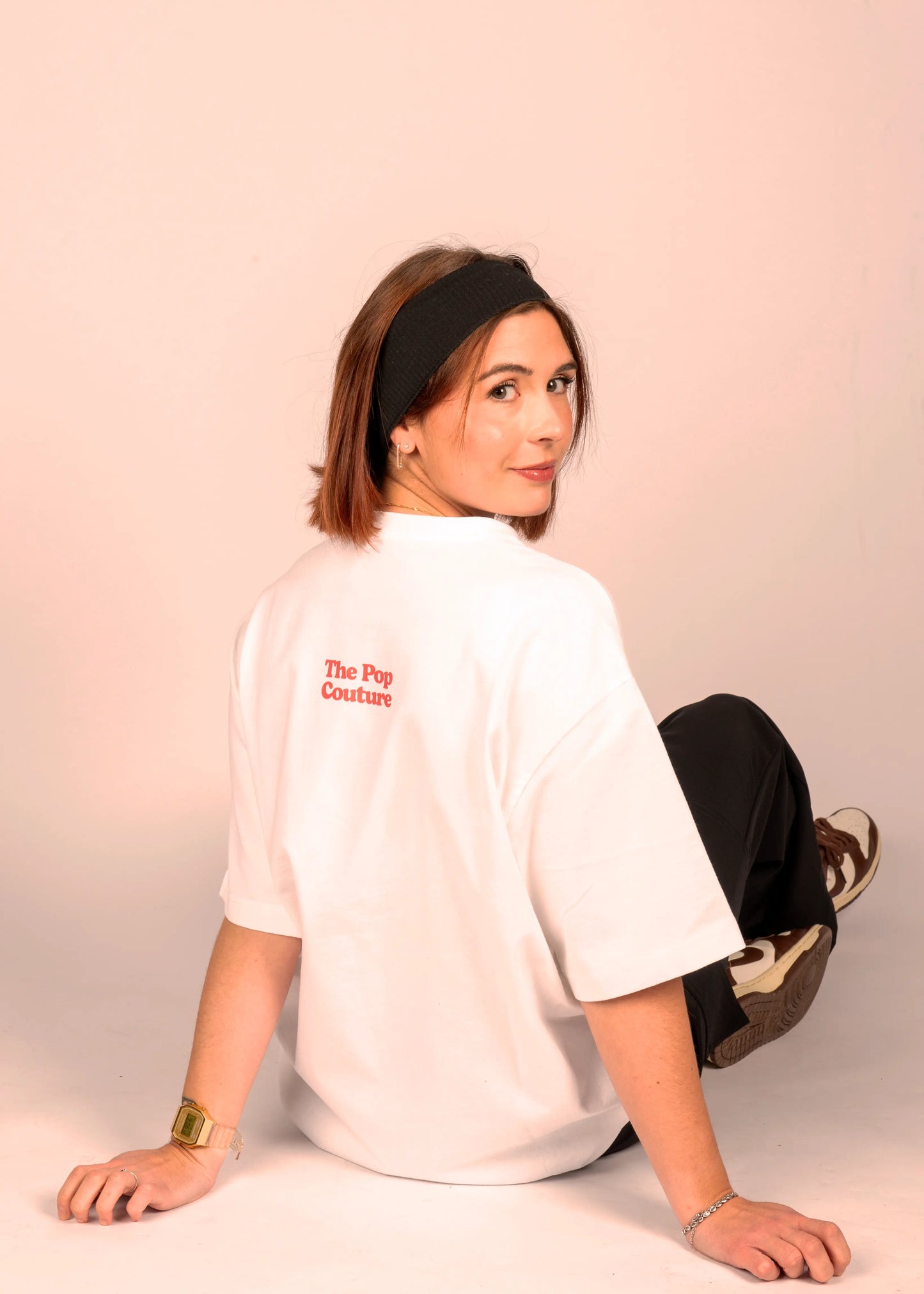 T-shirt loose en coton bio - Alex 👠 - thepopcouture